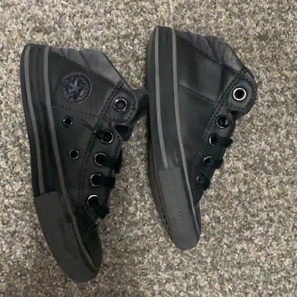 Leather Converse